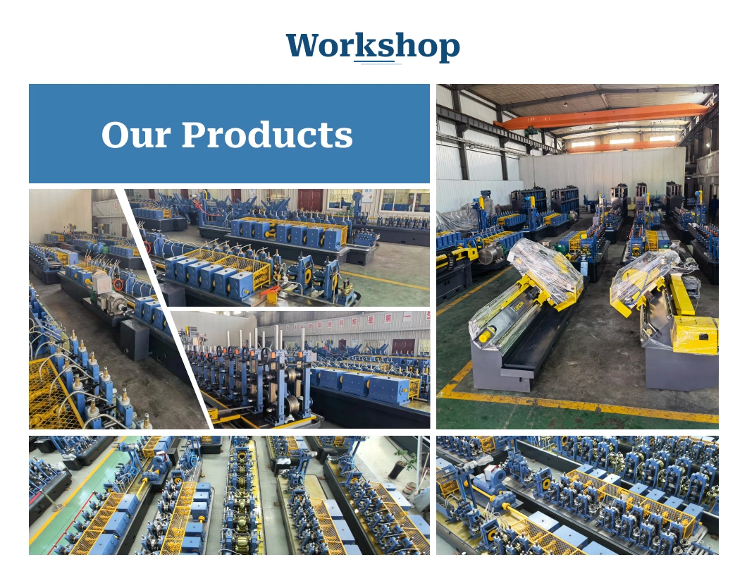 Zy 713 High Frequency ERW Tube Mill Line Steel Pipe Making Machine Pipe Welding Production Line