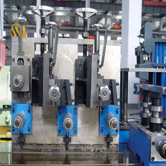 Línea de molino de tubo de máquina para fabricar tubos cuadrados de alta calidad