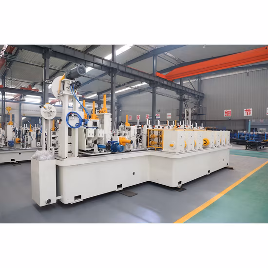 Tubería de acero soldada con autógena espiral Lh2400 que hace la línea de acero del molino de tubo de la máquina