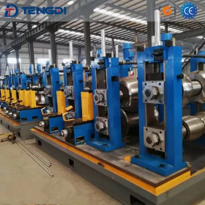 Hg165 Venta directa de fábrica de carbono industrial Rectángulo cuadrado redondo máquina para fabricar tubos/soldadura de alta frecuencia REG Molino de tubos de acero/máquina de molino de tubos
